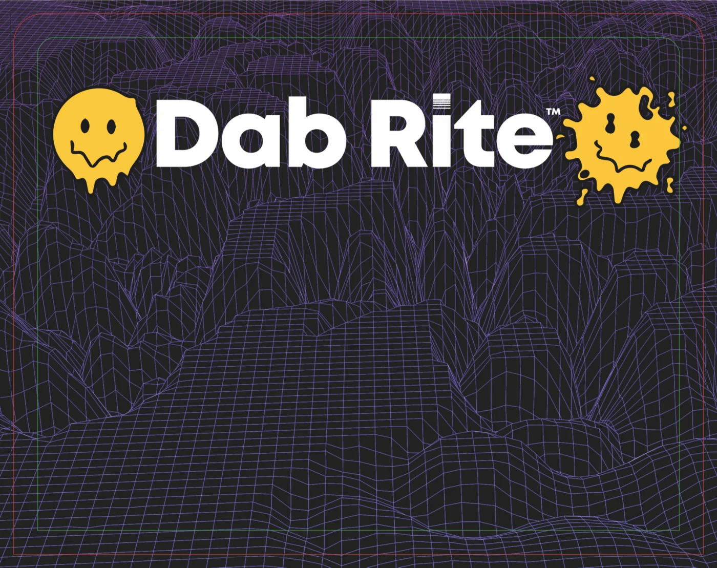 Dab Rite 2024 trade show display, front