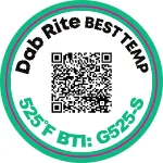 BTI jar label with QR code linking to the Best Temp Index