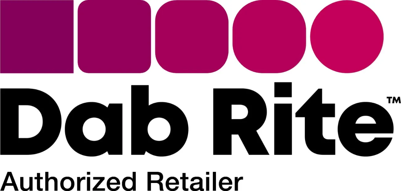 Dab Rite Authorized Retailer decal
