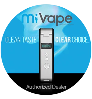 miVape Authorized Dealer window cling