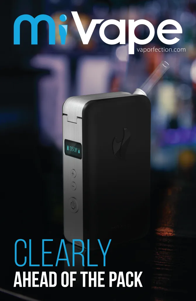 miVape poster: Clearly ahead of the pack